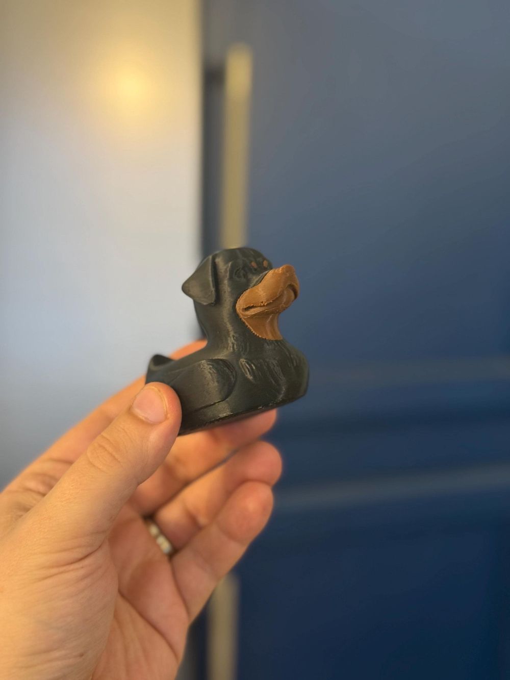Rottweiler 3D Printed Dog Duck | Jeep Duck