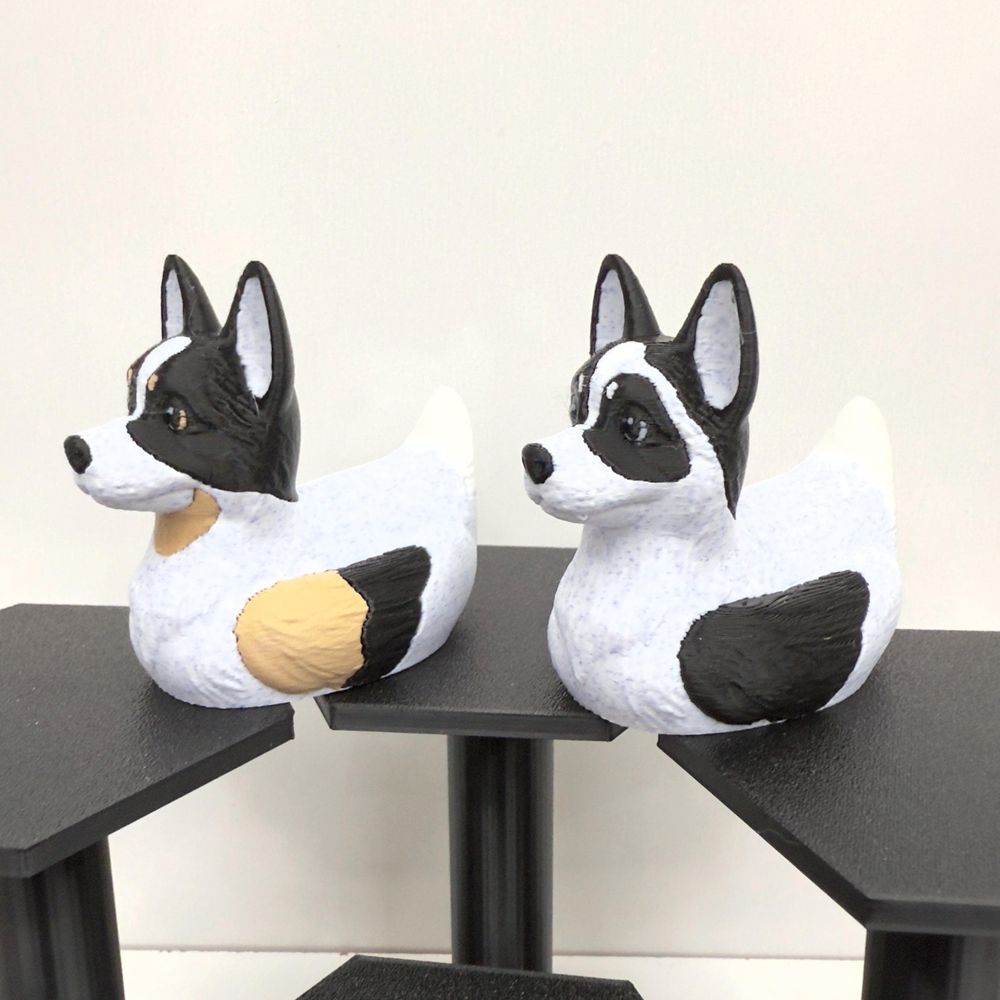 Blue Heeler Jeep Duck | Australian Cattle Dog Figurine 