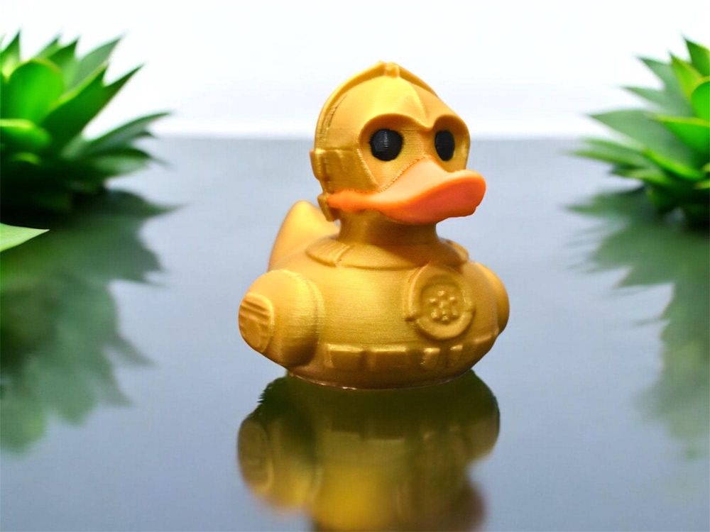 C-3PO Duck | Jeep Duck | Cruise & Desk Decor | Star Wars Gift